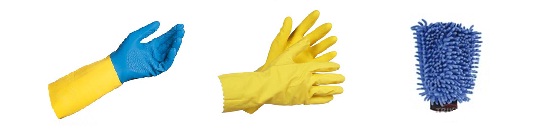 guantes para limpieza