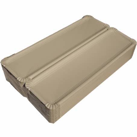 BANDEJAS CARTON "E" RECTANGULARES NºA4 450X130mm PARA PASTELERIA