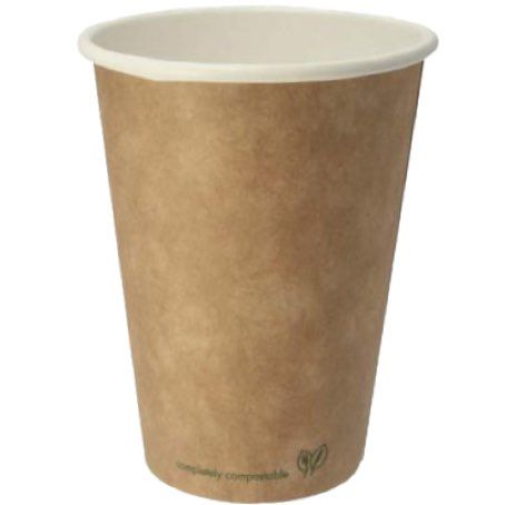 VASO CARTON KRAFT/MARRON 4onzas PARA BEBIDAS CALIENTES, CAFE