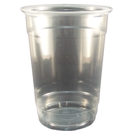 VASO PLASTICO PP/POLIPROPILENO REFORZADO TRANSPARENTE 300cc