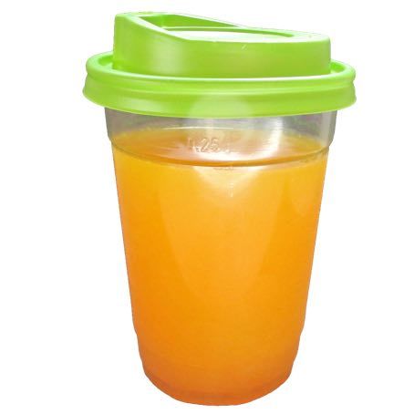 VASO PLASTICO PP/POLIPROPILENO REFORZADO TRANSPARENTE 300cc