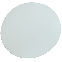 LAMINA REDONDA PLASTICO PP/POLIPROPILENO BLANCA SEMIRIGIDA 300micras DIAM. 170mm