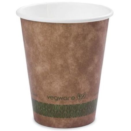 VASO CARTON KRAFT/MARRON 12oz PARA BEBIDAS CALIENTES, CAFE