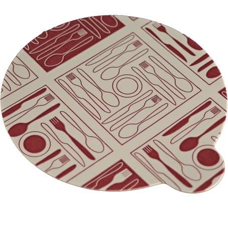 TAPA PAPEL ALTA CALIDAD TERMOSELLABLE ESTANDAR PARA VASOS 6/7onzas CUP006-SUS006-SUS166 DIAMETRO 75mm