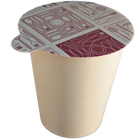 TAPA PAPEL ALTA CALIDAD TERMOSELLABLE ESTANDAR PARA VASOS 6/7onzas CUP006-SUS006-SUS166 DIAMETRO 75mm