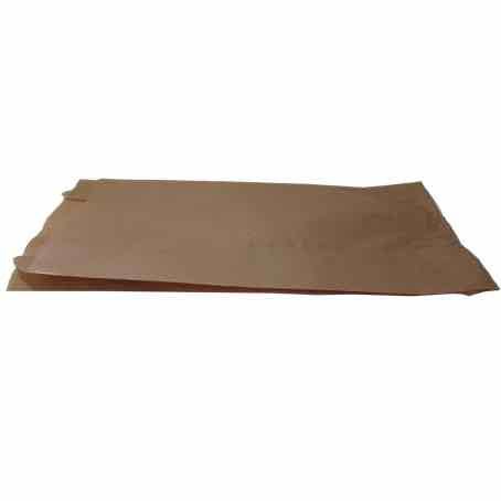 BOLSA PAPEL KRAFT MARRON ANONIMA 25+9X35cm 35gr PARA PANADERIA, BOLLERIA Y CHURROS