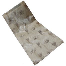 BOLSA PAPEL KRAFT MARRON 18+7X50cm PARA PANADERIA Y BOLLERIA 3/4BARRAS +AL AZUL