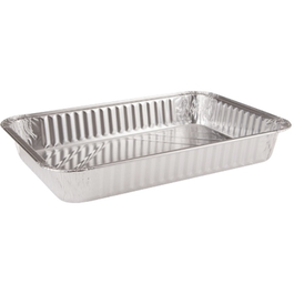 ENVASE ALUMINIO RECTANGULAR 2000cc 315X215X38mm PARA ASADOS