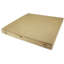 CAJAS CARTON CUADRADAS MARRONES ANONIMAS 300X300X45mm PARA PIZZAS, EMPANADAS, TORTILLAS, TARTAS, HORNAZOS...