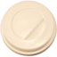 TAPAS PLASTICO PS/POLIESTIRENO BLANCAS ALTAS SIN AGUJERO 90mmPARA VASOS SUS012, SUS112 Y CUP012