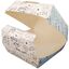 CAJAS CARTON FOLDING 210gr DISEO FASTFOOD 140X140X75mm PARA HAMBURGUESAS