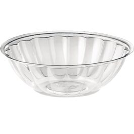 ENVASE/BOL PLASTICO 70% R-PET reciclado TRANSPARENTE TAPA SEPARADA REDONDO 250cc 8onzas 120X40mm