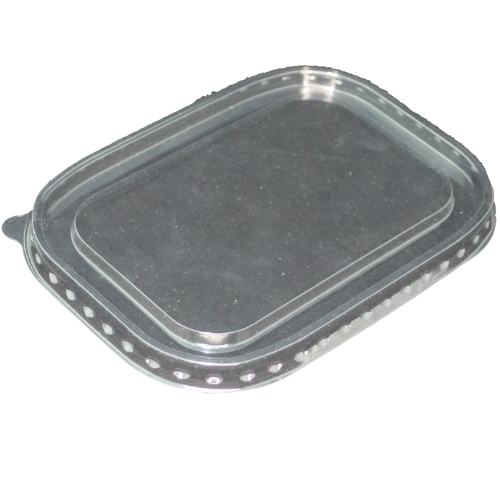 TAPA PLASTICO R-PET 120X170 PARA ENVASE XXD402 Y XXD404