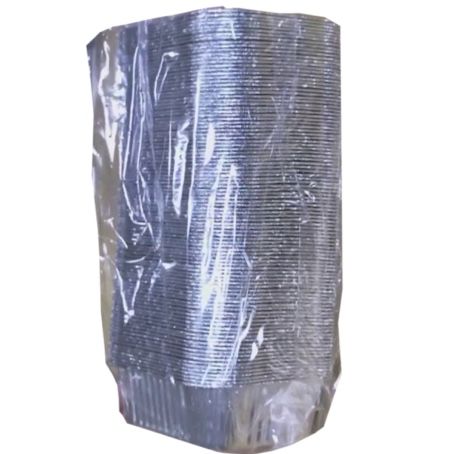 ENVASE ALUMINIO RECTANGULAR 500cc 147X123X40mm PARA LASAÑA