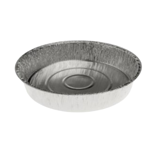 ENVASE ALUMINIO REDONDO 1025cc 205X37mm PARA MEDIO POLLO