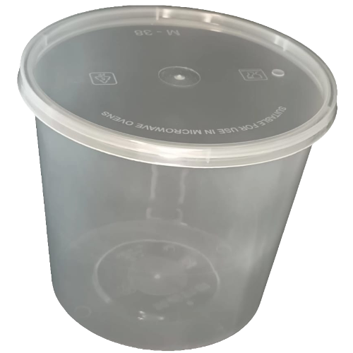 Envases de Plastico con tapa para Alimentos - Tarrinas Plastico - PET 1500cc