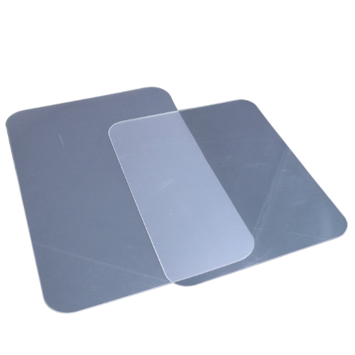 LAMINA RECTANGULAR PLASTICO PP/POLIPROPILENO TRANSPARENTE SEMIRIGIDA 300micras 210X150mm