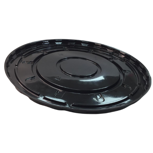 BASE PLASTICO PET NEGRA REDONDA DIAM. 222mm pata tartas de 180mm