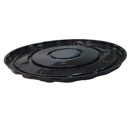 BASE PLASTICO PET NEGRA REDONDA DIAM. 222mm pata tartas de 180mm