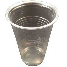VASO PLASTICO PP/POLIPROPILENO TRANSPARENTE 200cc REUTILIZABLE