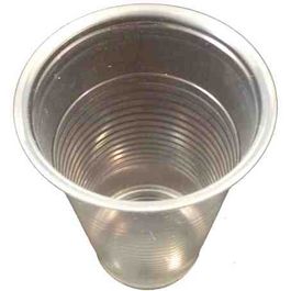 VASO PLASTICO PP/POLIPROPILENO TRANSPARENTE 200cc REUTILIZABLE