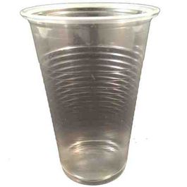 VASO PLASTICO PP/POLIPROPILENO TRANSPARENTE 200cc REUTILIZABLE