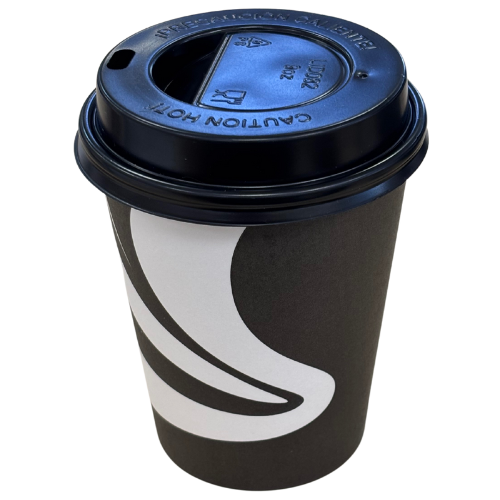 VASO PAPEL DISEÑO ESTANDAR ONDAS 266ml 8/9onzas PARA BEBIDAS CALIENTES, CAFE
