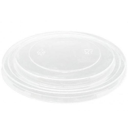 BOL PAPEL KRAFT+PE REDONDO + TAPA 1100cc 32onzas 187X74mm COMBO (100+100) PARA ENSALADAS, PASTAS, FRUTAS...