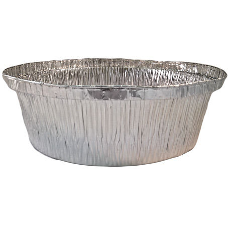 ENVASE pollos ALUMINIO REDONDO 1420cc 206x59mm