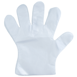 GUANTES POLIETILENO HDPE (SUELTO) DESECHABLES