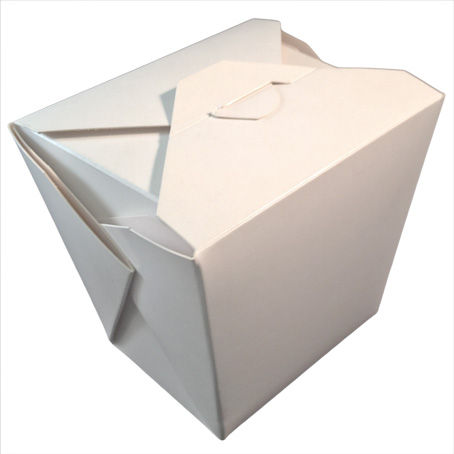 ENVASE CARTON FOOD PAIL BLANCO 760cc 26onzas 79X66X103mm