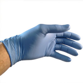 GUANTES NITRILO AZUL SIN POLVO TALLA S PEQUEÑA