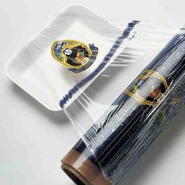 BOBINAS FILM ESTIRABLE MANUAL INDUSTRIAL TRANSPARENTE PARA ENVOLVER  90X1500mts