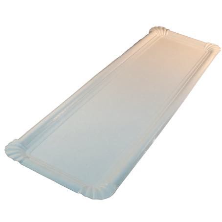 BANDEJAS CARTON "E" RECTANGULARES NºA4 450X130mm PARA PASTELERIA